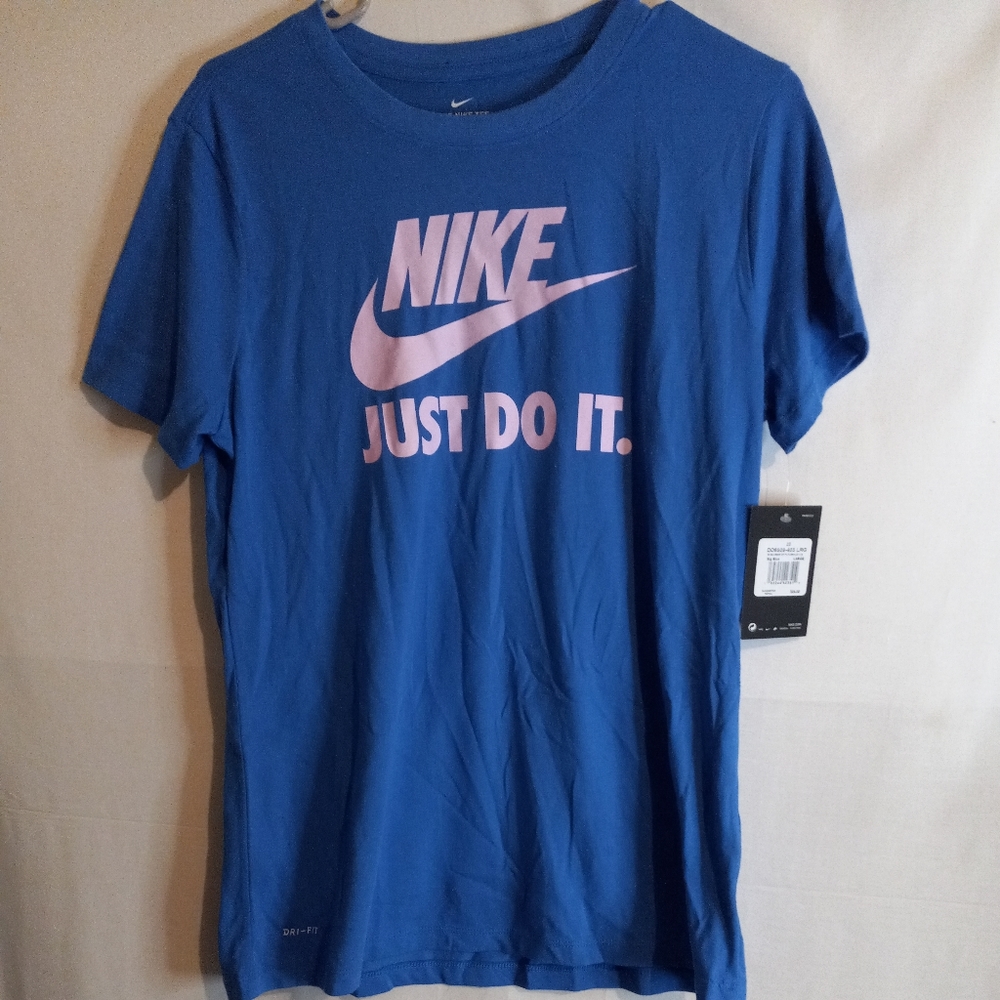 Nike Just Do It Blue T-shirt (XL) NWT